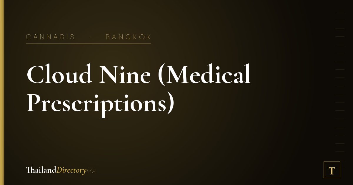 Cloud Nine (Medical Prescriptions)