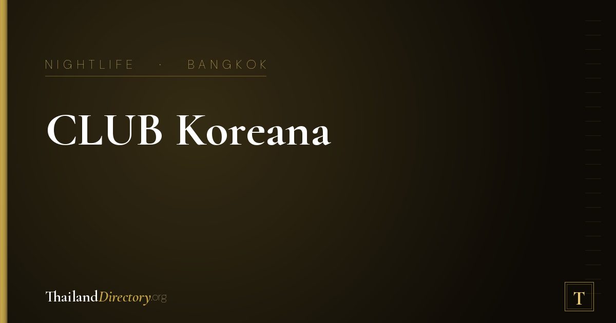 CLUB Koreana