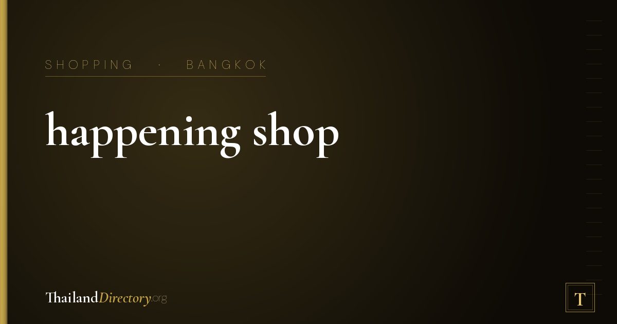 happening shop