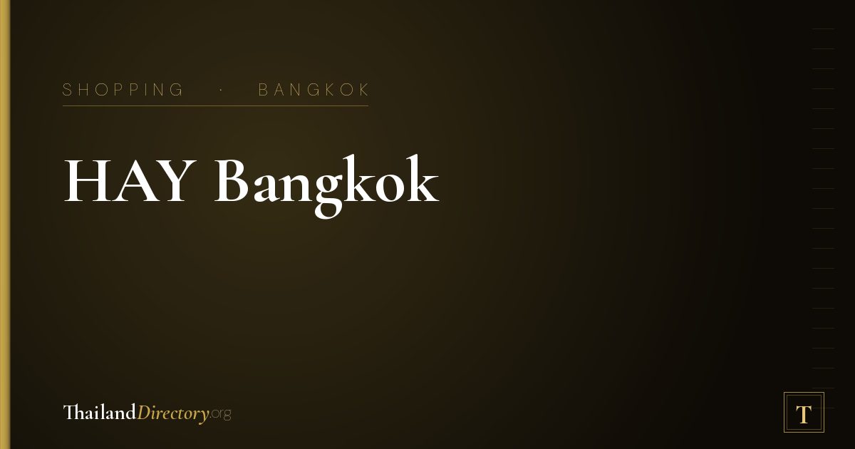 HAY Bangkok