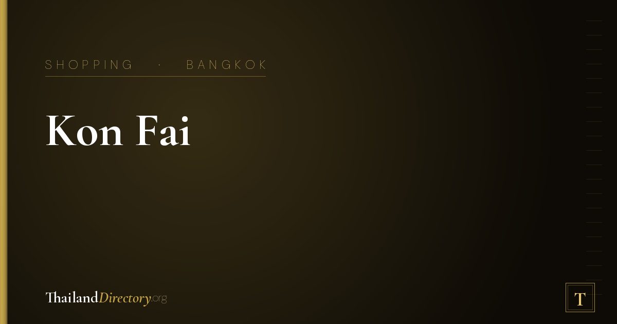 Kon Fai