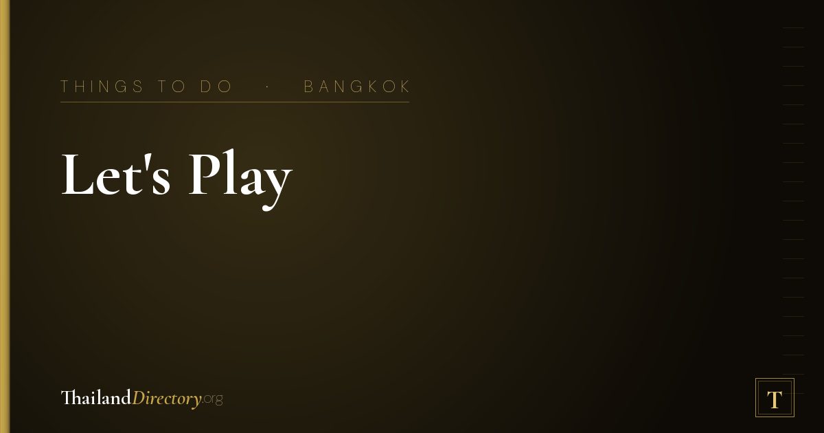 Let's Play