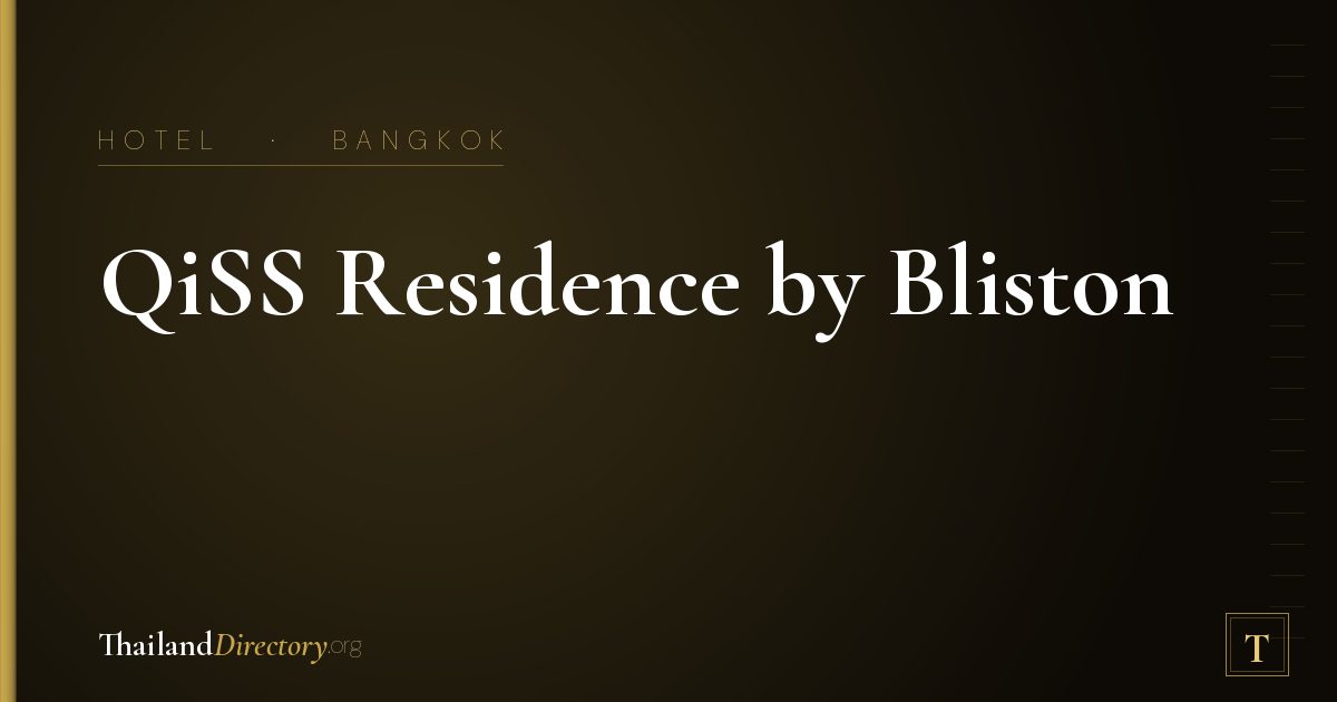 QiSS Residence by Bliston