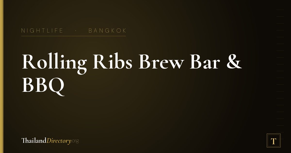Rolling Ribs Brew Bar & BBQ