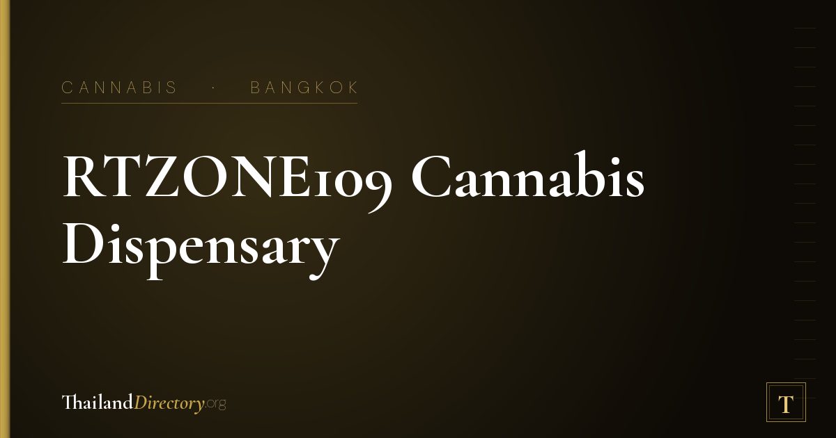 RTZONE109 Cannabis Dispensary (Wholesale)