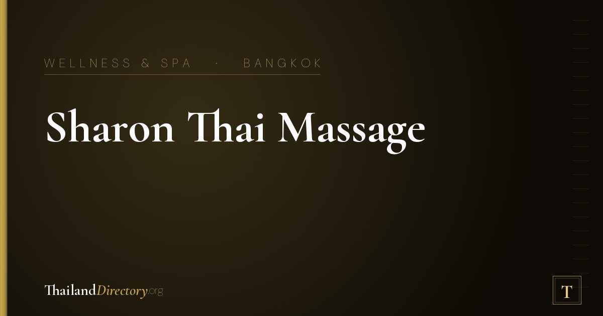 Sharon Thai Massage