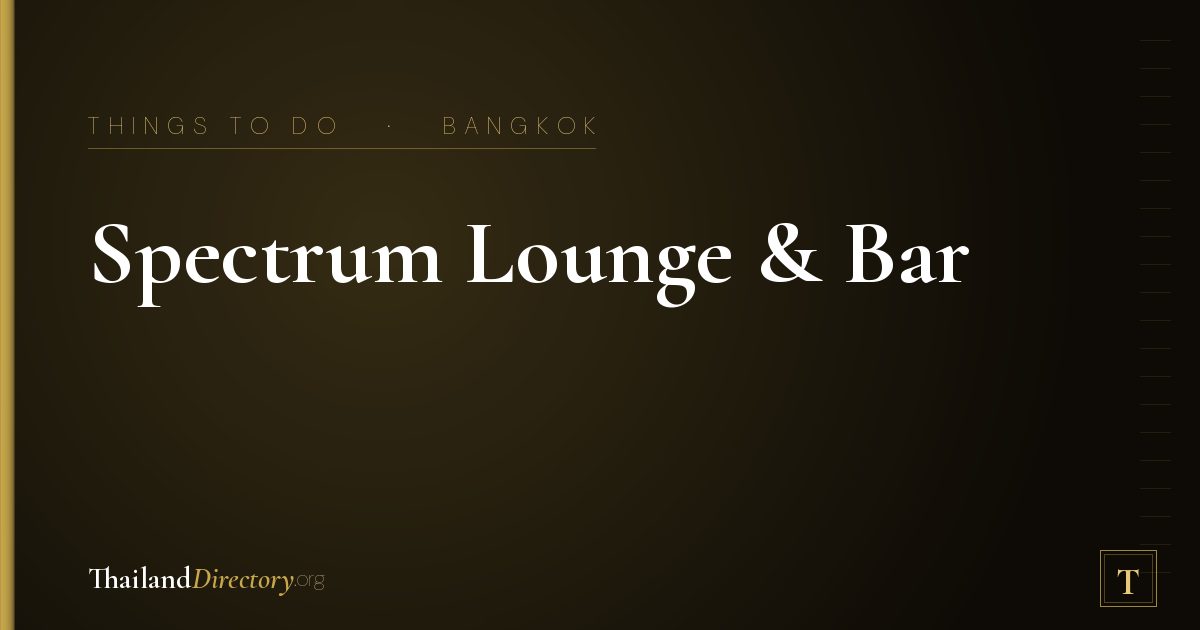 Spectrum Lounge & Bar